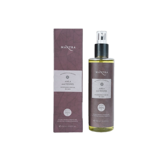 Mantra Herbal Amla and Fennel Nourishing Hair Oil For Men - BUDEN