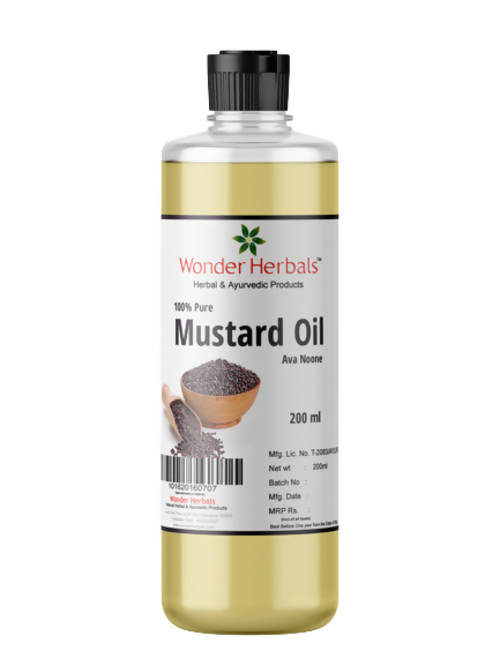 Wonder Herbals Pure Mustard (Ava noone) Oil