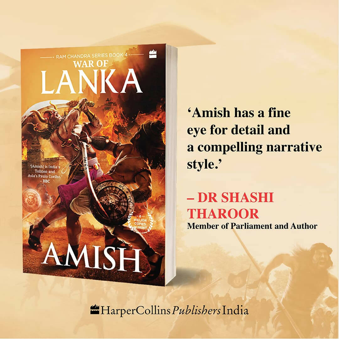 War Of Lanka (Ram Chandra Series Book 4) by Amish Tripathi