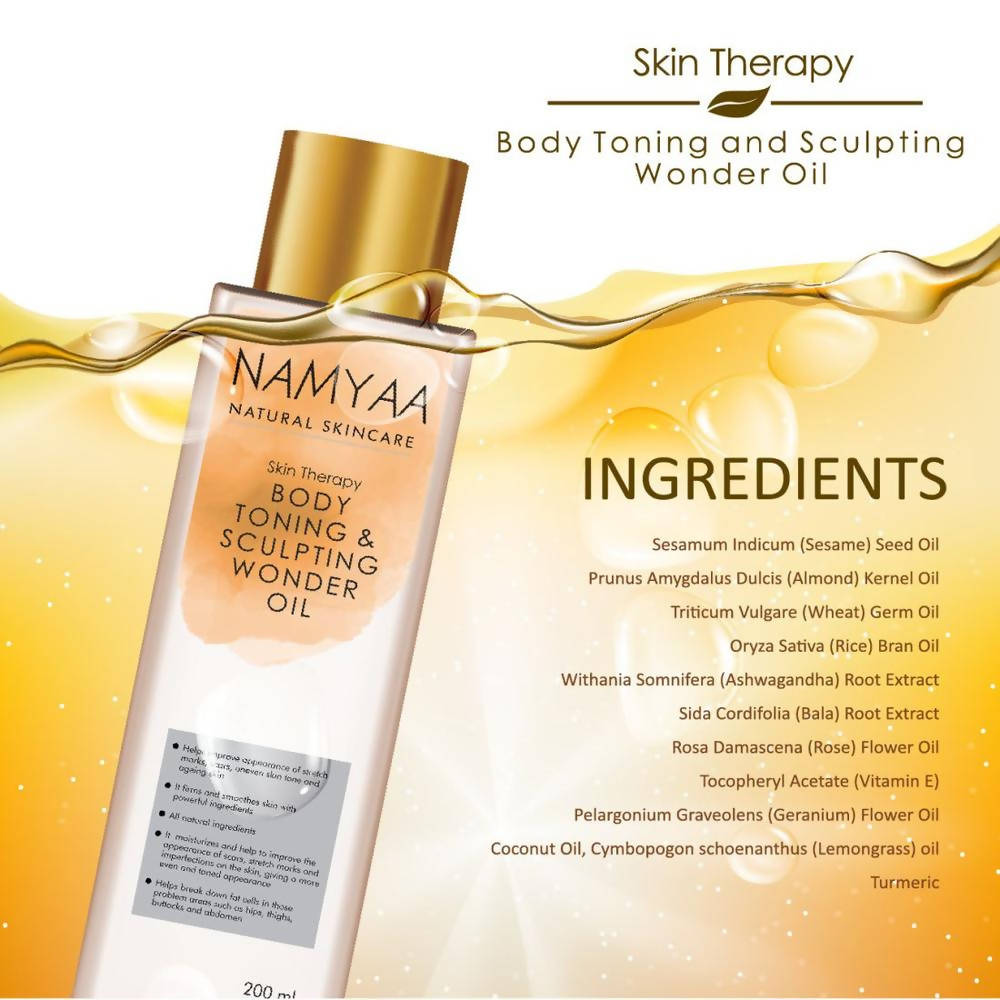 Namyaa Body Toning and Sculpting Wonder Oil