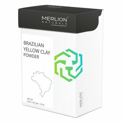 Merlion Naturals Brazilian Yellow Clay Powder - usa canada australia