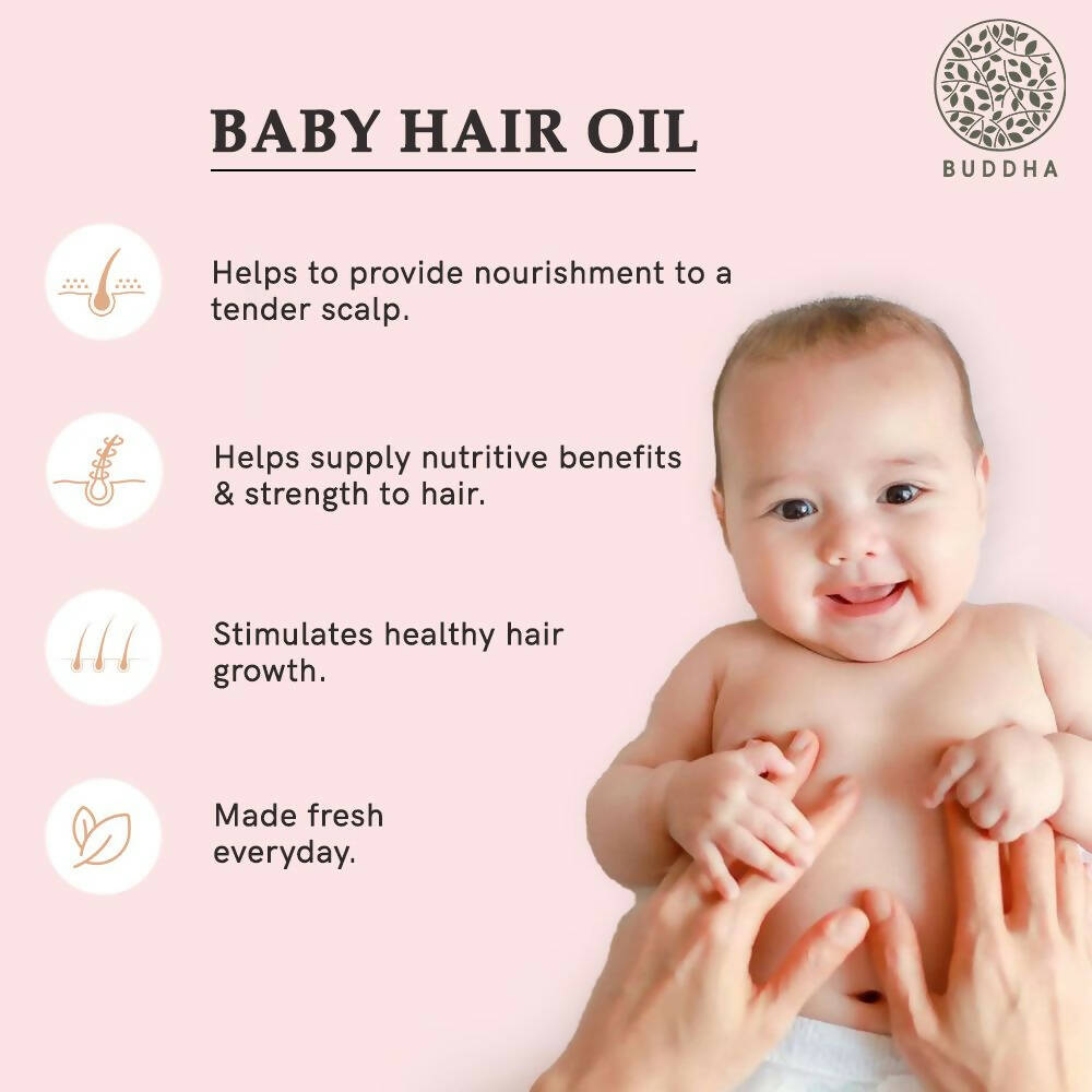 Buddha Natural Baby Hair Oil
