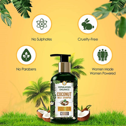 Himalayan Organics Coconut Milk Shampoo