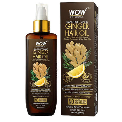 Wow Skin Science Ginger Hair Oil
