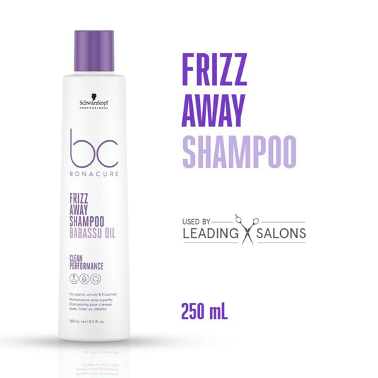 Schwarzkopf Professional Bonacure Frizz Away Shampoo With Babassu Oil