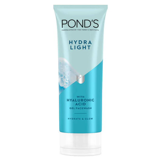 Ponds Hydra Light Hyaluronic Acid Hydrating Gel Face Wash - BUDNE