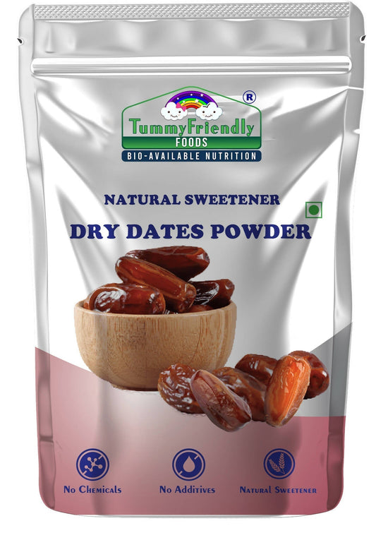 TummyFriendly Foods Dry Dates Powder from Premium Arabian Dates, Kharek Powder Cereal -  USA, Australia, Canada 