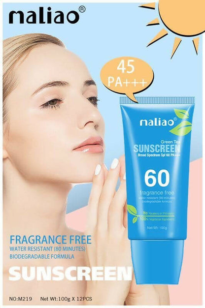 Maliao Professional Green Tea Sunscreen Lotion SPF 60