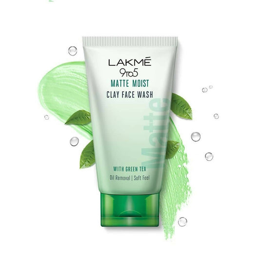 Lakme 9to5 Matte Moist Clay Facewash With Green Tea - buy in USA, Australia, Canada