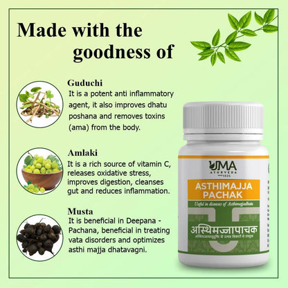 Uma Ayurveda Asthimajjapachak Tablets