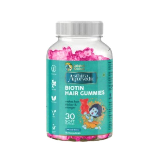 Lakshmi Krishna Naturals Biotin Hair Gummies