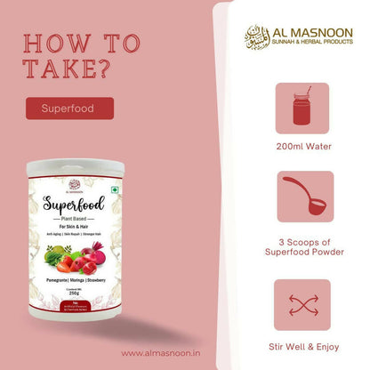 Al Masnoon Super Food Plant-Based Powder
