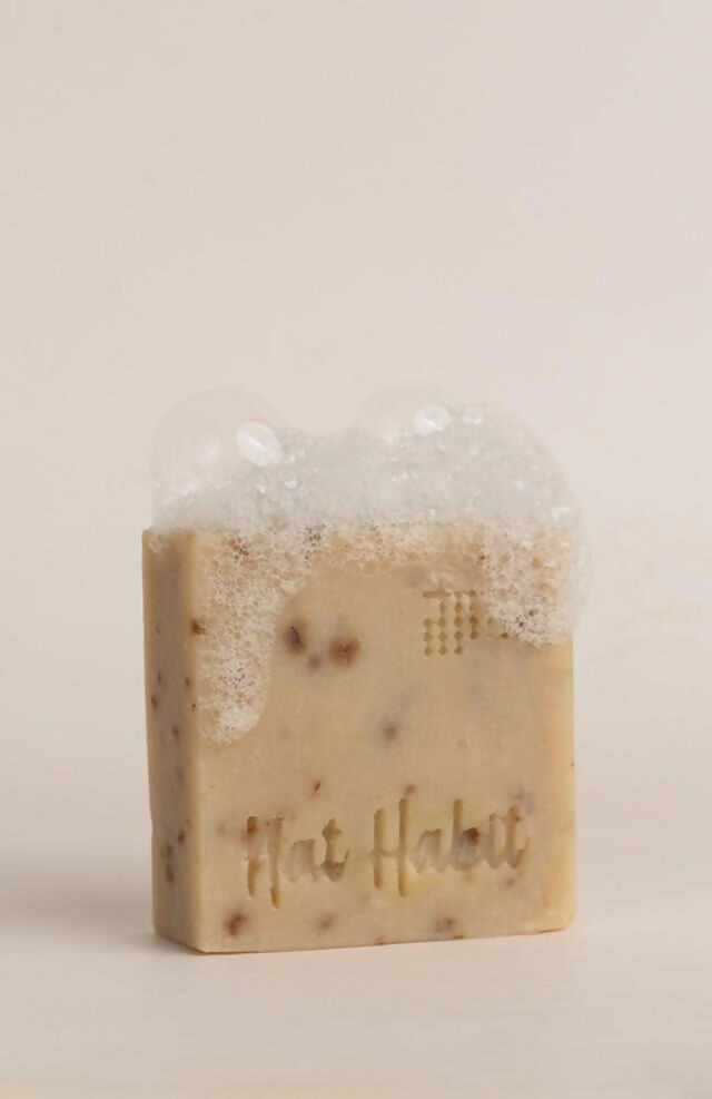 Nat Habit Cold Processed Brightening Milk-Rosehip Soap