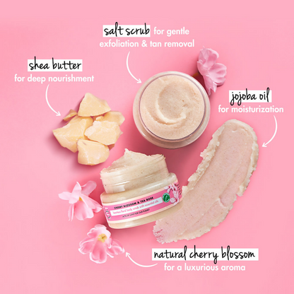 Love Beauty And Planet Cherry Blossom & Tea Rose Body Scrub