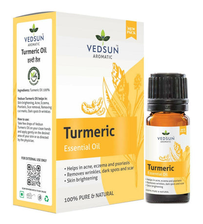 Vedsun Naturals Turmeric/Haldi Oil Pure & Organic for Skin - usa canada australia