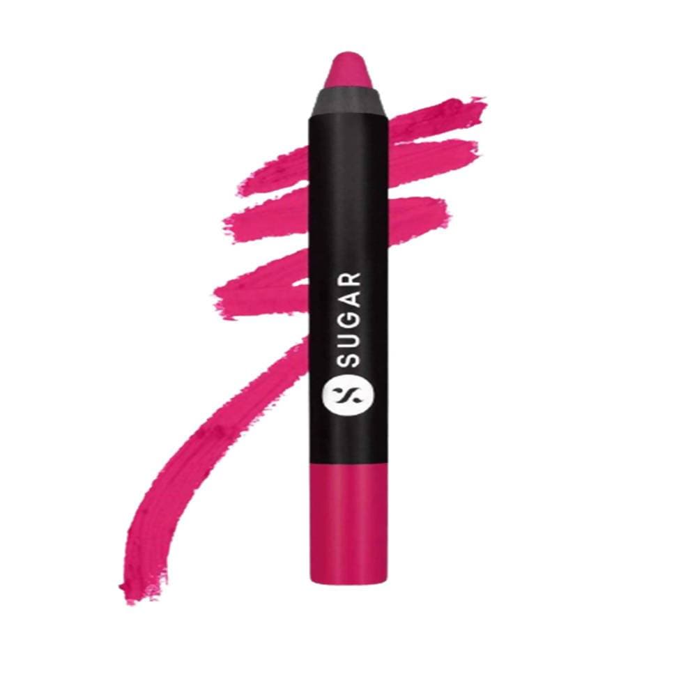 Sugar Matte As Hell Crayon Lipstick - Lillian Rose (Magenta/Bright Fuchsia)