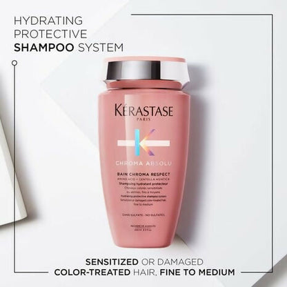 Kerastase Chroma Absolu Bain Chroma Respect Shampoo For Fine Hair