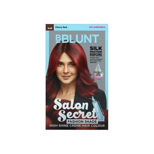 BBlunt Salon Secret High Shine Cr??me Hair Colour - Cherry Red - BUDNE