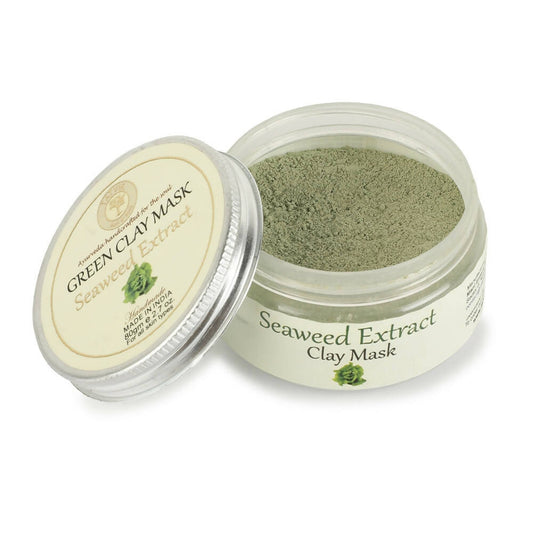 Tatvik Ayurveda Green Clay Mask ???? Seaweed Extract - usa canada australia