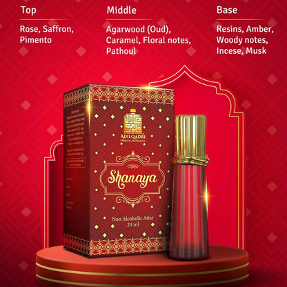 AdilQadri Shanaya Luxury Attar Perfume