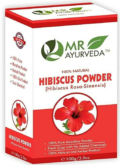 MR Ayurveda Hibiscus Powder - buy-in-usa-australia-canada