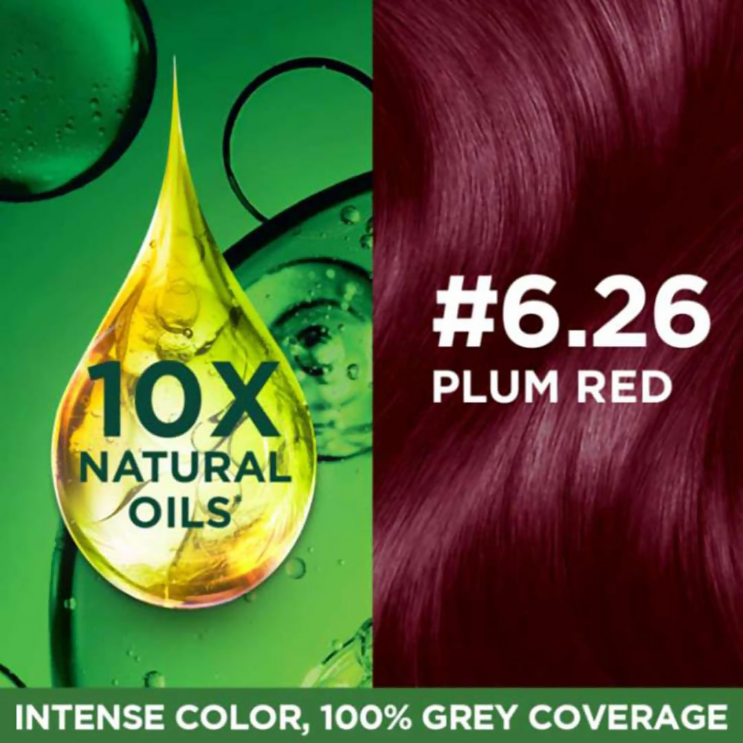 Garnier Color Naturals Ultra Hair Color - 6.26 Plum Red