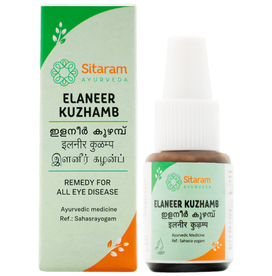 Sitaram Ayurveda Elaneer Kuzhambu Eye Drops - BUDEN