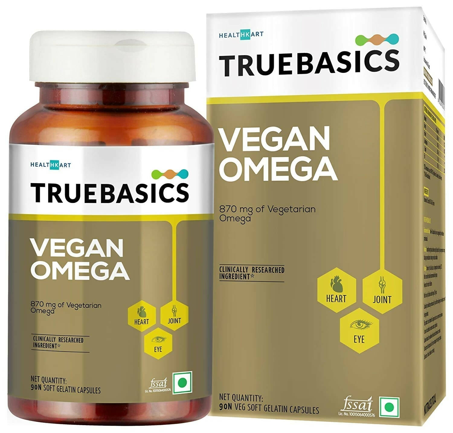 TrueBasics Vegan Omega Capsules - BUDEN