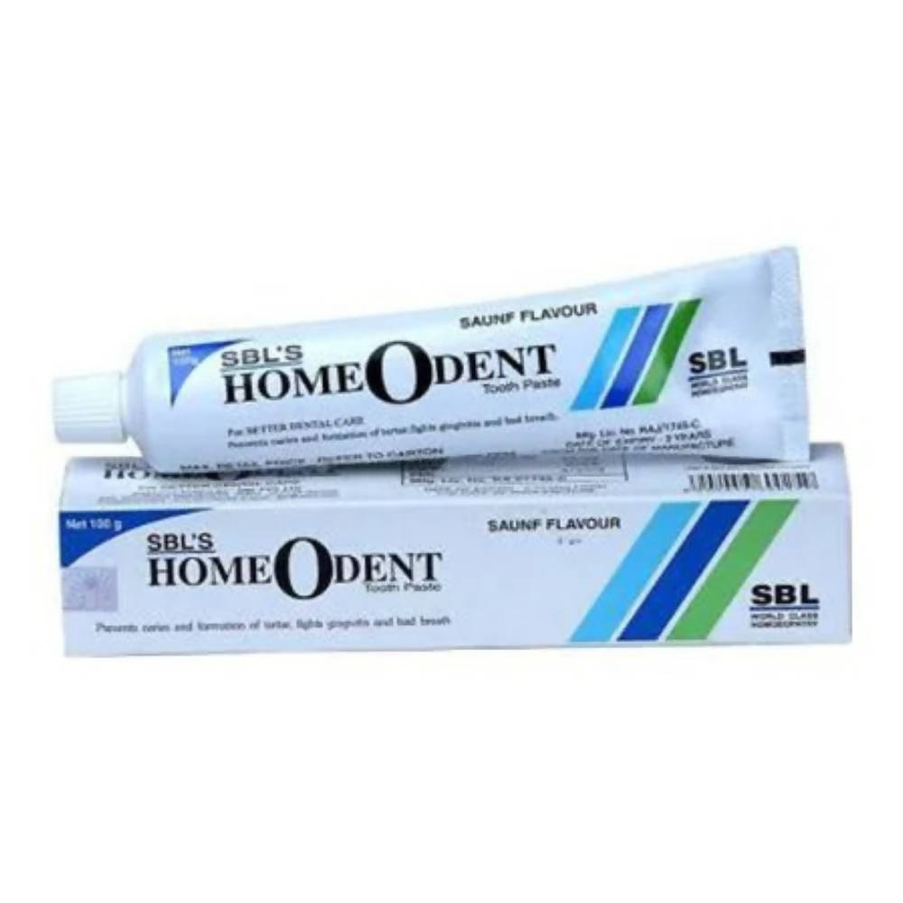 SBL Homeopathy Homeodent Saunf Toothpaste - BUDEN