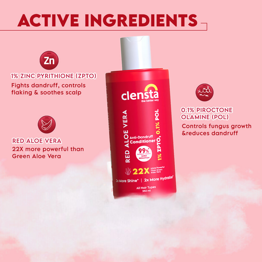 Clensta Red Aloe Vera Anti-Dandruff Conditioner