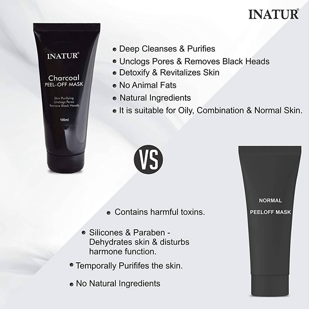Inatur Charcoal Peel-Off Mask