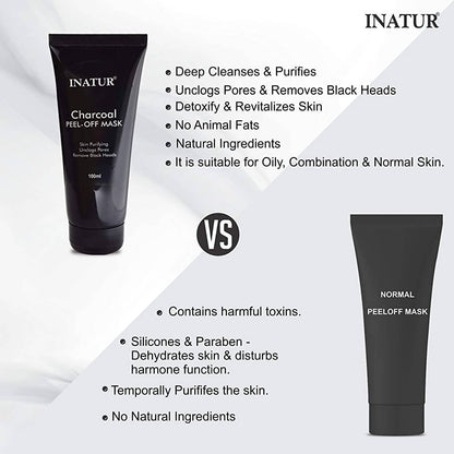 Inatur Charcoal Peel-Off Mask
