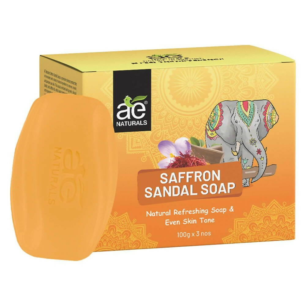 Ae Naturals Saffron & Sandal Soap