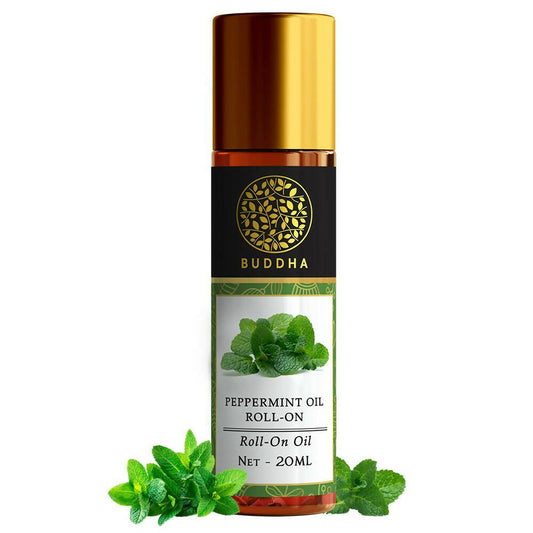 Buddha Natural Peppermint Essential Oil Roll-On - BUDNEN