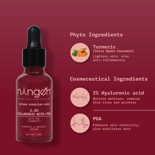 Ningen Intense Hydration Serum - 2% Hyaluronic Acid