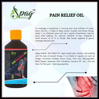 Spag Herbals Spag Pain Relief Oil