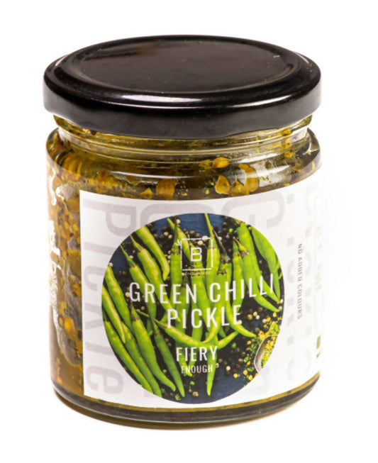 Bengamese Green Chilli Pickle - BUDNE