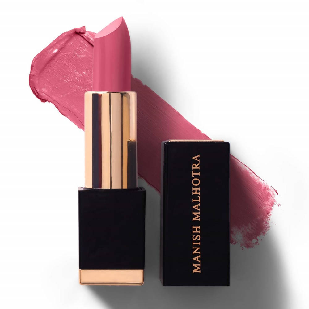 Manish Malhotra Hi-Shine Lipstick - Rose Romance