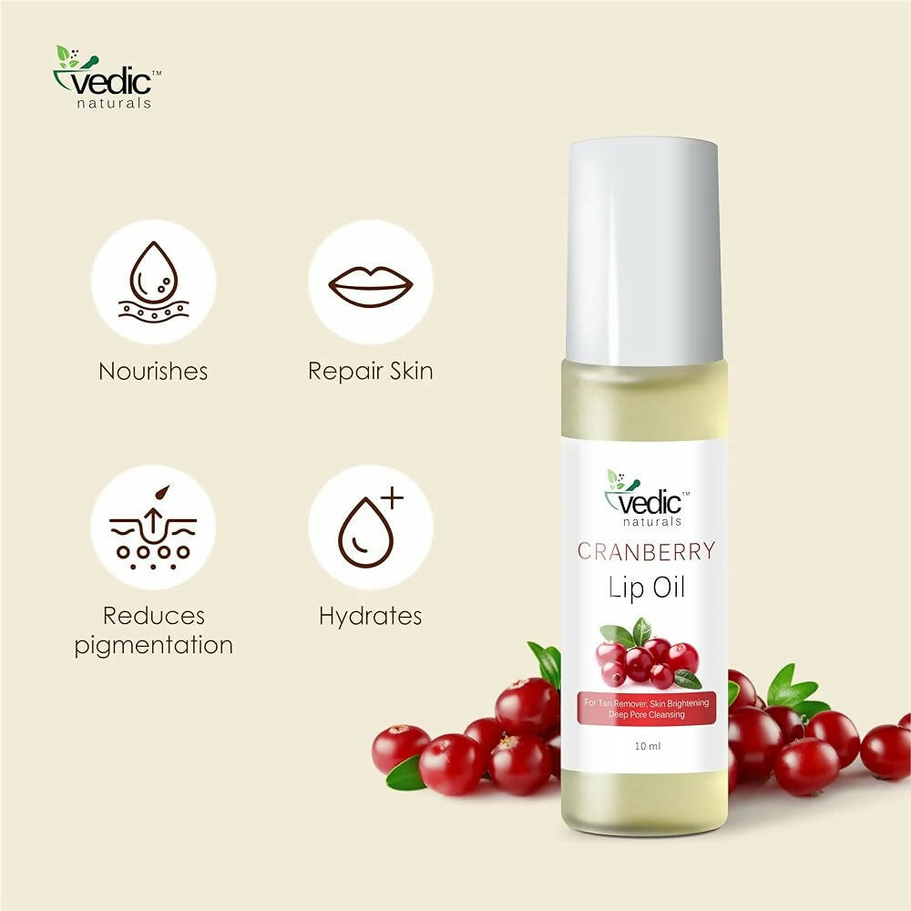 Vedic Naturals Cranberry Lip Oil