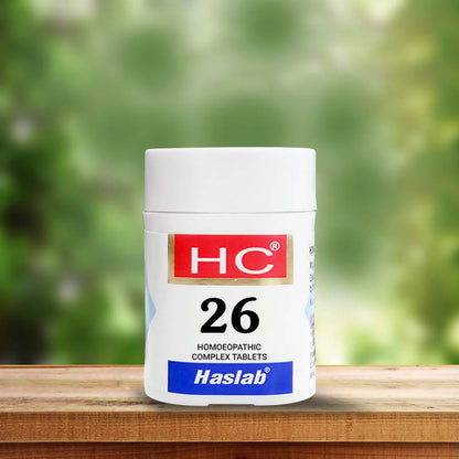 Haslab Homeopathy HC 26 China Complex Tablet