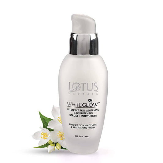 Lotus Herbals Whiteglow Intensive Skin Serum + Moisturiser - BUDNE