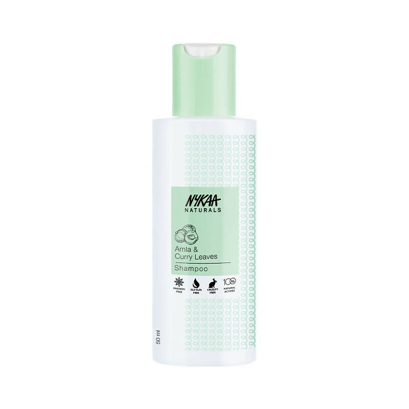 Nykaa Naturals Longer & Thicker Hair - Free Shampoo With Amla, Curry Leaves & Coconut Oil - buy in USA, Australia, Canada