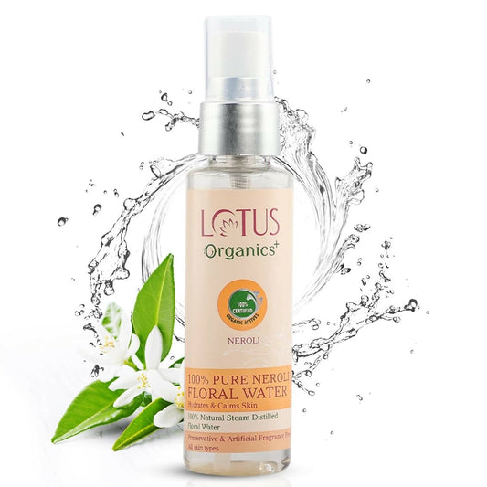 Lotus Organics+ 100% Pure Neroli Floral Water - BUDNE