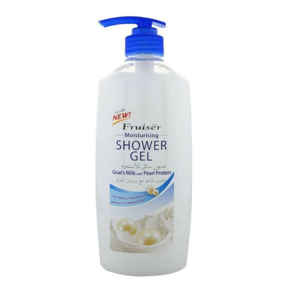 Fruiser Moisturizing Shower Gel Goat Milk With Pearl Protein - usa canada australia