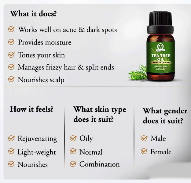 Vital Organics Tea Tree Oil