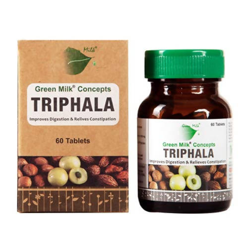 Apex Ayurveda Green Milk Concepts Triphala Tablets - BUDNE