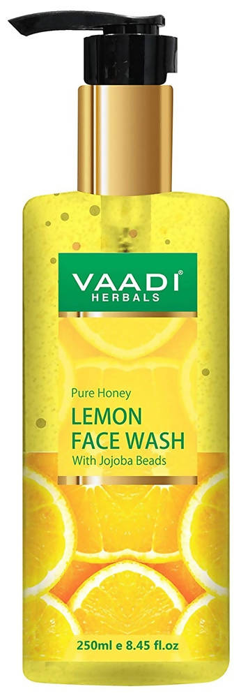 Vaadi Herbals Pure Honey Lemon Face Wash With Jojoba Beads -  buy in usa 