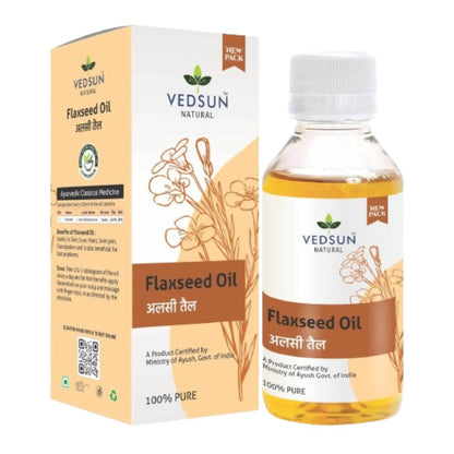 Vedsun Naturals Flax Seed Oil