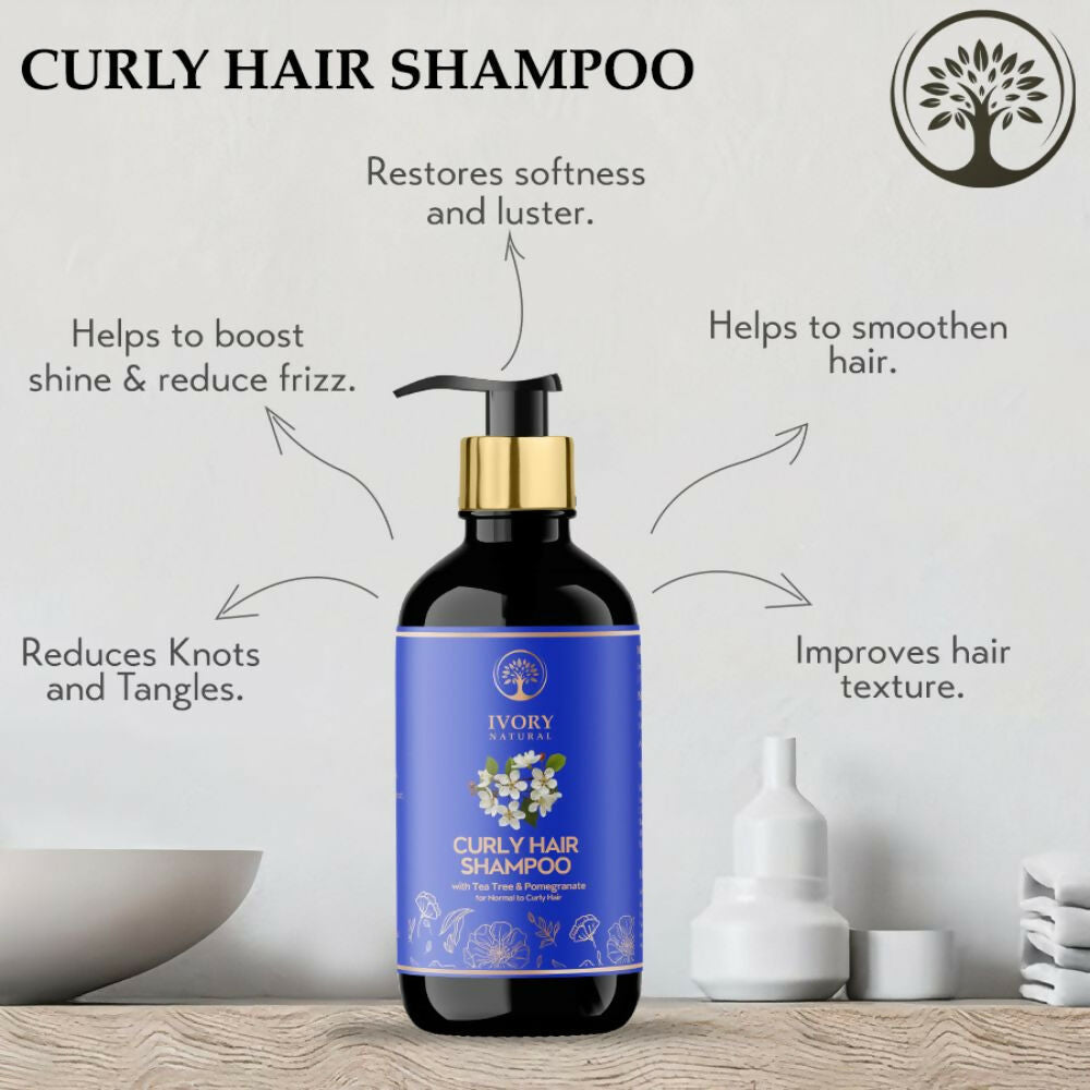 Ivory Natural Curly Hair Shampoo For Smooth, Well-Defined Curls