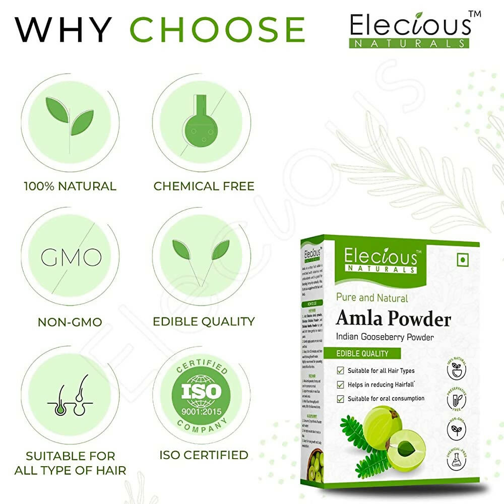 Elecious Naturals Amla Indian Gooseberry Powder